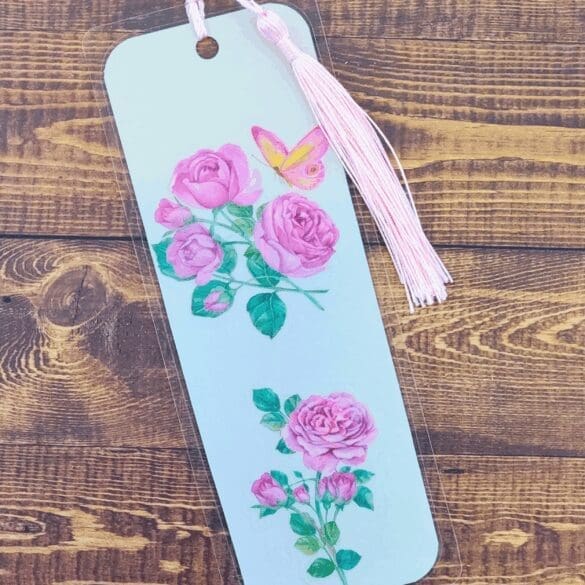 Nature Bookmark with Tassel