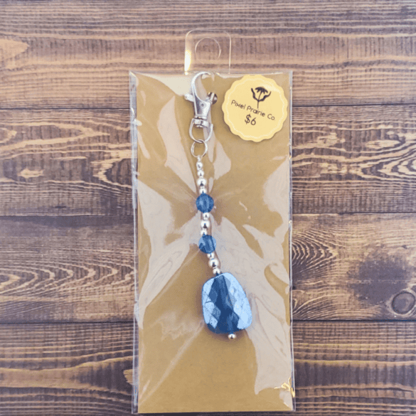 Beaded Clip-On Charm