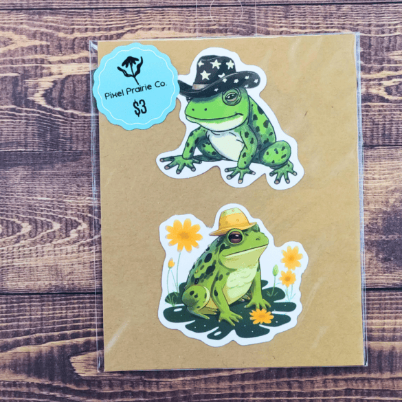 Durable Waterproof Vinyl Sticker Pack