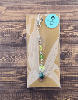 Beaded Clip-On Charm