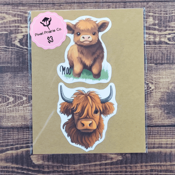 Durable Waterproof Vinyl Sticker Pack