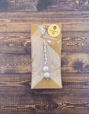 Beaded Clip-On Charm