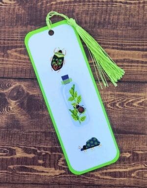 Nature Bookmark with Tassel