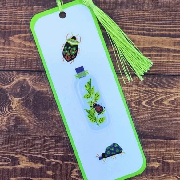 Nature Bookmark with Tassel