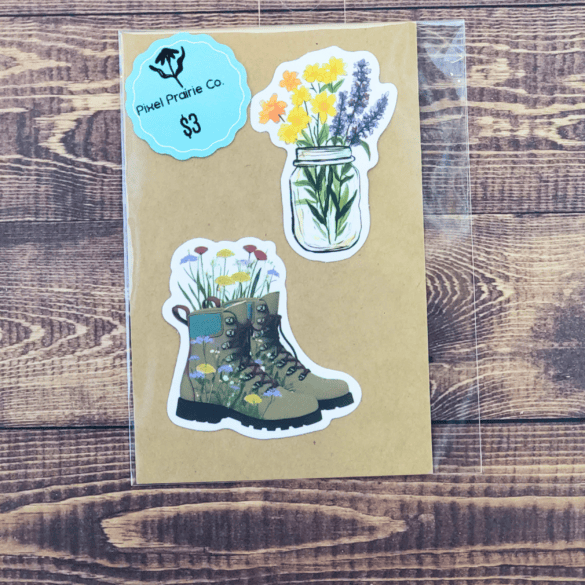 Durable Waterproof Vinyl Sticker Pack