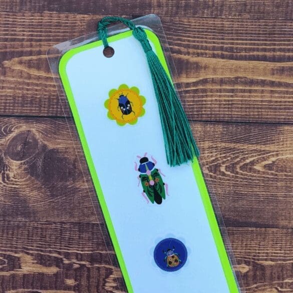 Nature Bookmark with Tassel
