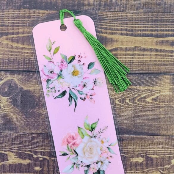 Nature Bookmark with Tassel