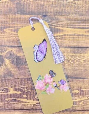 Nature Bookmark with Tassel
