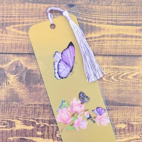 Nature Bookmark with Tassel