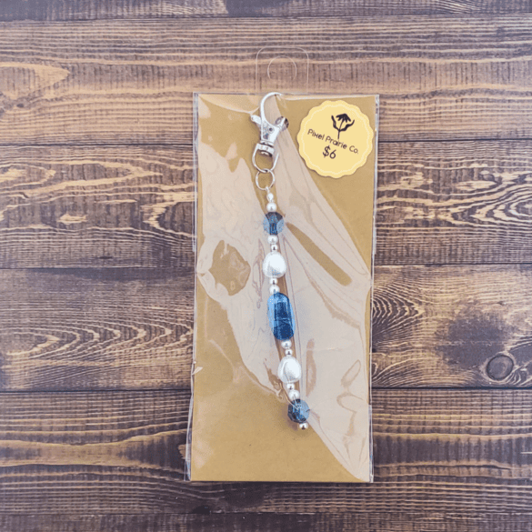 Beaded Clip-On Charm