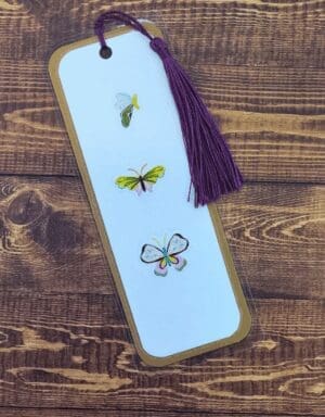 Nature Bookmark with Tassel
