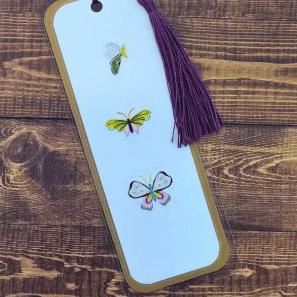 Nature Bookmark with Tassel