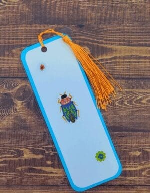 Nature Bookmark with Tassel