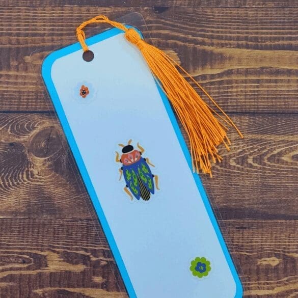 Nature Bookmark with Tassel