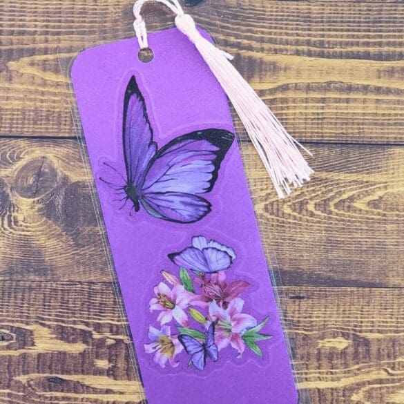 Nature Bookmark with Tassel