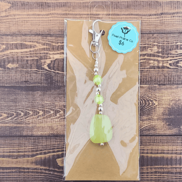 Beaded Clip-On Charm
