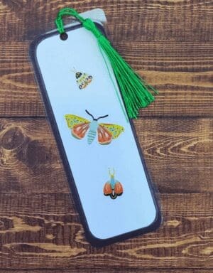 Nature Bookmark with Tassel