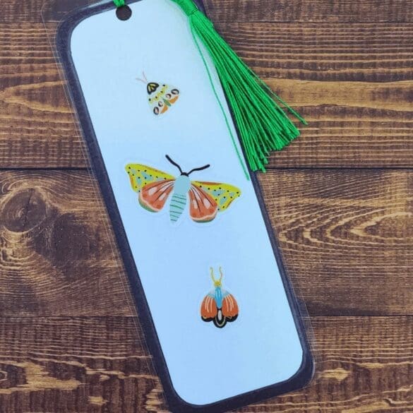 Nature Bookmark with Tassel