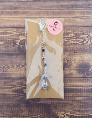 Beaded Clip-On Charm