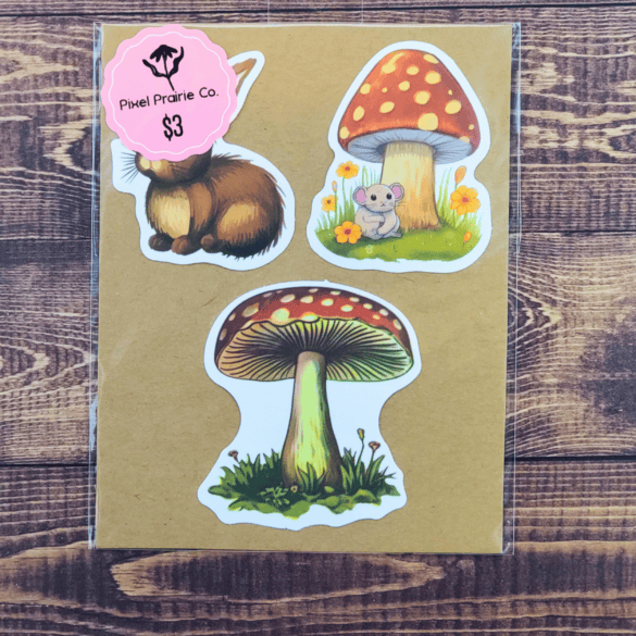 Durable Waterproof Vinyl Sticker Pack