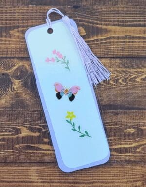 Nature Bookmark with Tassel