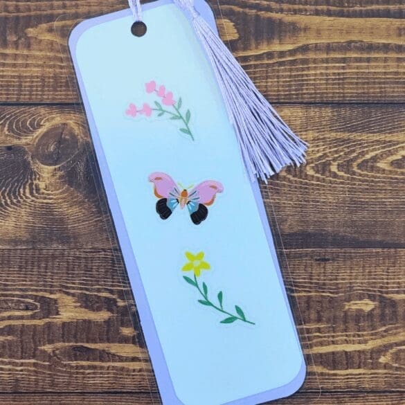 Nature Bookmark with Tassel