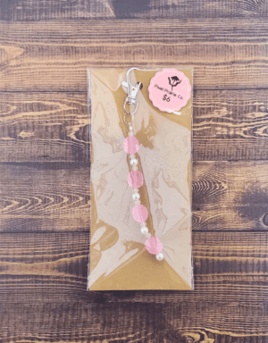 Beaded Clip-On Charm