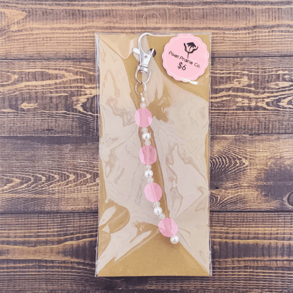 Beaded Clip-On Charm