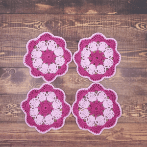 Table Bloom Coaster Set