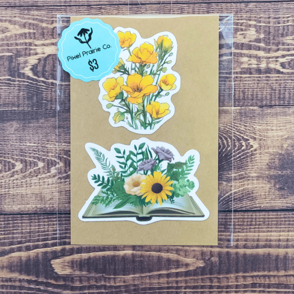Durable Waterproof Vinyl Sticker Pack