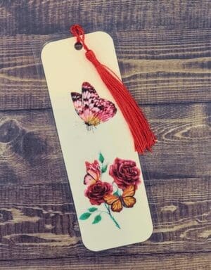Nature Bookmark with Tassel
