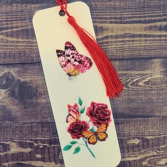 Nature Bookmark with Tassel