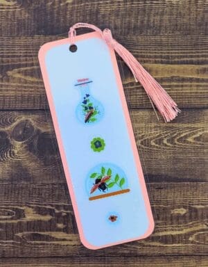 Nature Bookmark with Tassel