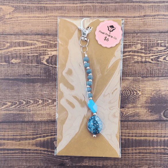 Beaded Clip-On Charm