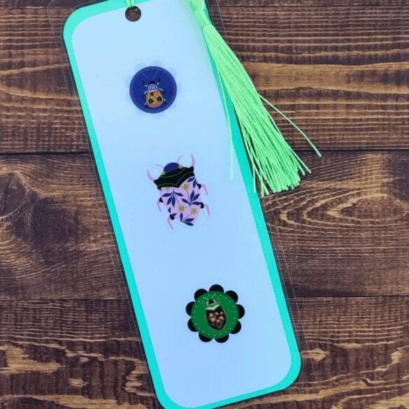 Nature Bookmark with Tassel