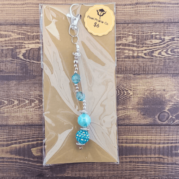 Beaded Clip-On Charm