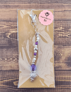Beaded Clip-On Charm