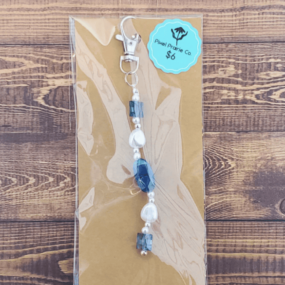 Beaded Clip-On Charm